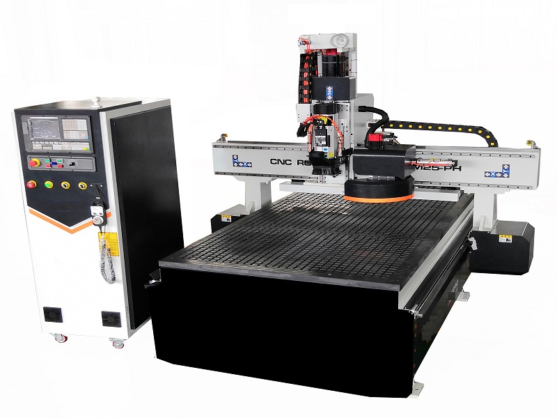 Disc tool change cnc router machine