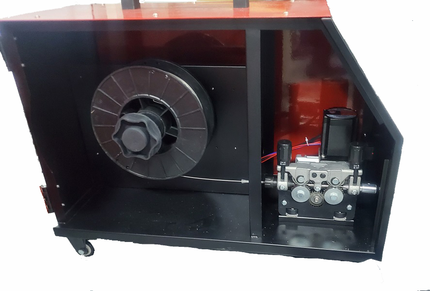 Hand-held welding machine